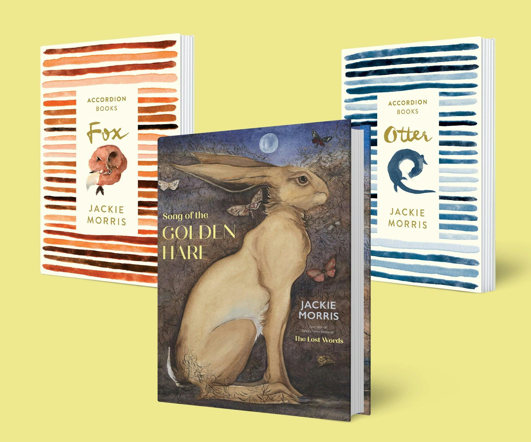 Wild Beasts Bundle: Song of the Golden Hare, Accordion Book: Fox & Accordion Book: Otter