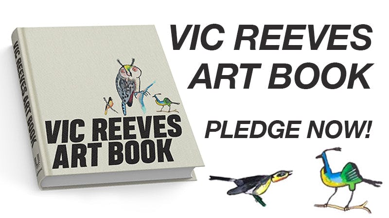 VIC REEVES ART BOOK