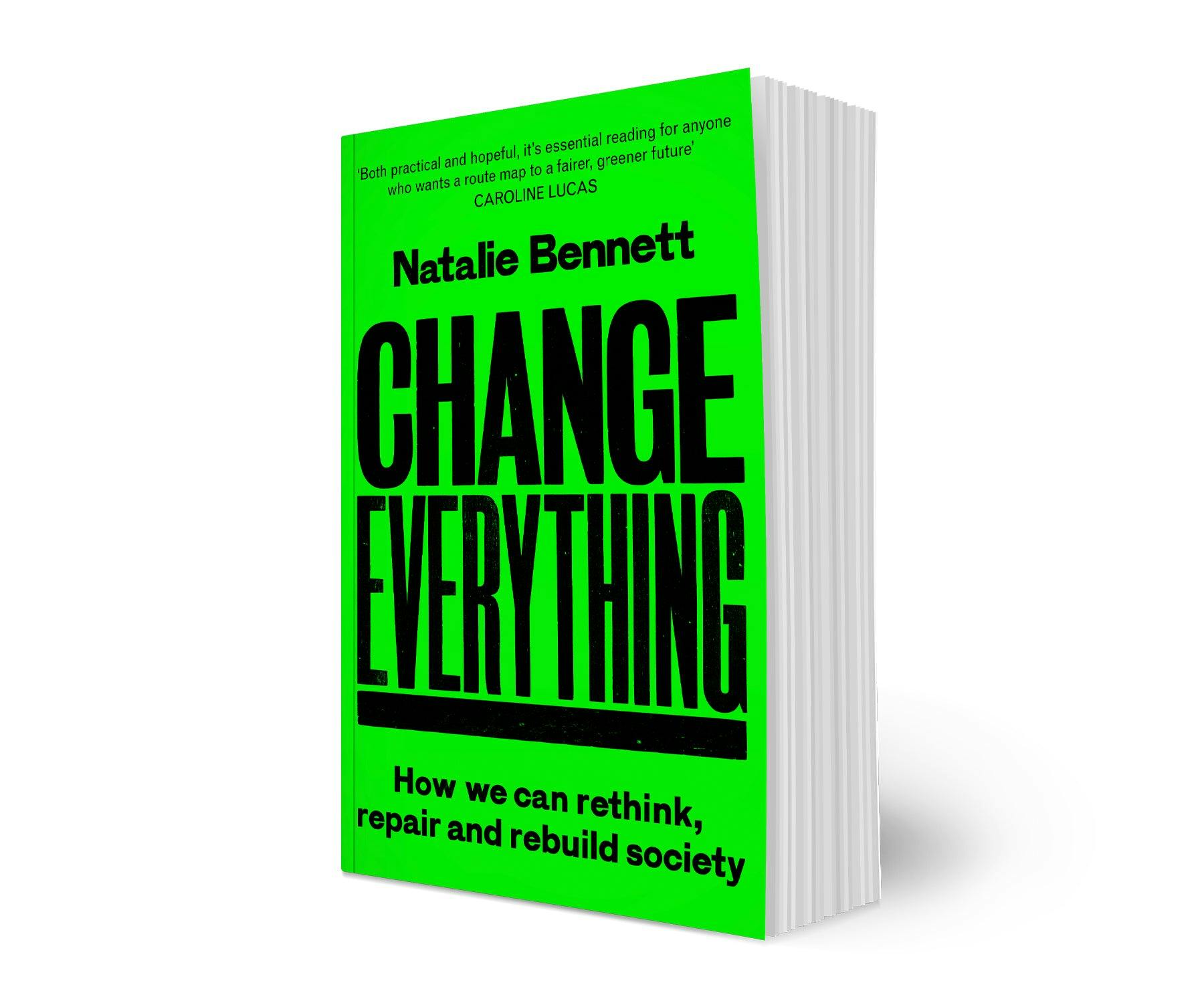 Book cover of Change Everything by Natalie Bennett