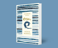 Otter Accordion Book with blue background